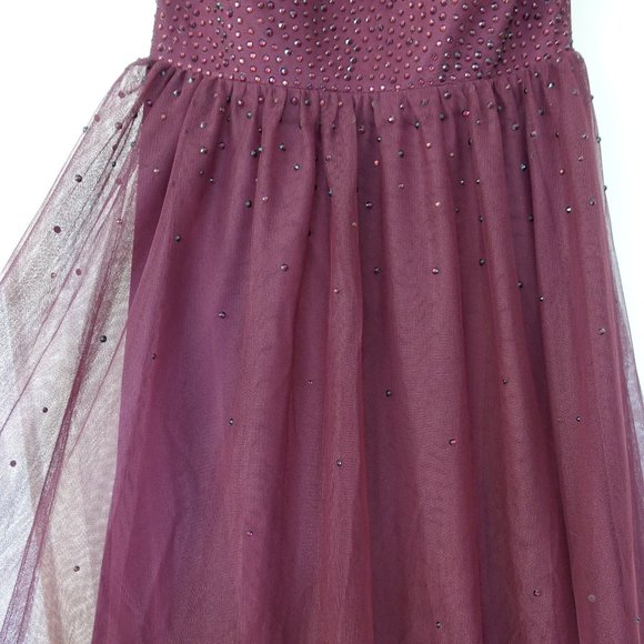 Melanie Lyne Sleeveless Illusion Dress - Picture 1 of 7